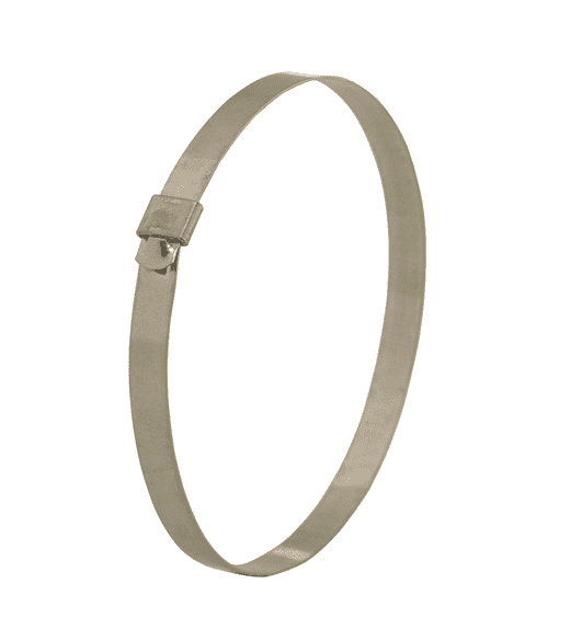 AU3029 by Band-It | Ultra-Lok® Tie | 0.25" Width | 8" Length | 0.015" Thickness | 304 Stainless Steel | 100/Bag (Old Part #: AU2029)