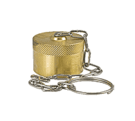 B-6108-08 by ZSi-Foster | Quick Disconnect | FWN Series | Wing Nut Couplers | Dust Cap | 3/4" | Brass