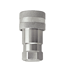 B-6601-12-10 by ZSi-Foster | Quick Disconnect | ISO-A Series | Socket | 1/4" | 3/4-14 NPTF | Steel