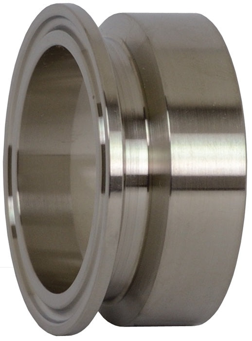B19MPV-R400 Dixon Valve 316L Stainless Steel 4" Sanitary Clamp x Schedule 5S Pipe Size Weld Adapter