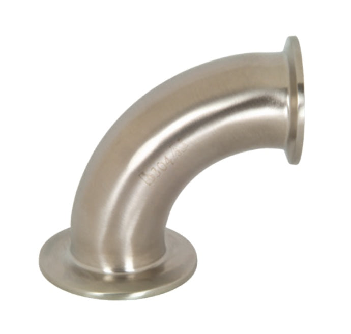 B2CM31MPG250200 Dixon Valve 90° Non-Tapered Reducing Clamp Elbow - 2-1/2" x 2" Tube OD - 304 Stainless Steel