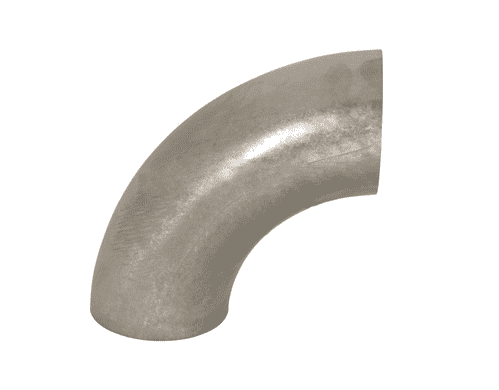 B2WCL-R300U Dixon Valve 316L Stainless Steel Sanitary Unpolished 90 deg. Weld Elbow - 3" Tube OD