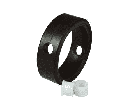 B5102-RKE150 Dixon Valve Black EPDM Sanitary Repair Kit for Clamp Butterfly Valves - 1-1/2" Valve Size