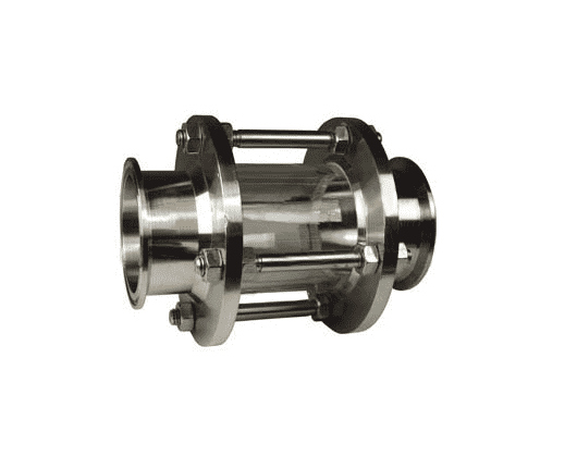 B54BMP-R200 Dixon Valve 316L Stainless Steel Sanitary In-Line Sight Glass - 2" Tube OD