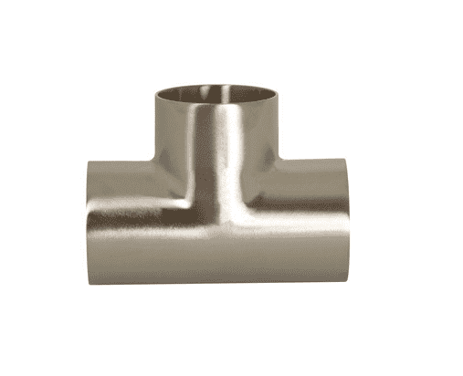 B7WWW-G300P Dixon Valve 304 Stainless Steel Sanitary Polished Short Weld Tee - 3" Tube OD