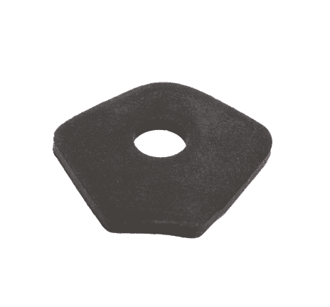BF300GFV by Banjo | Replacement Part for Bolted "Bottom Drain" Tank Flange Gasket | 3" Foot Gasket | Gasket: FKM (Viton)