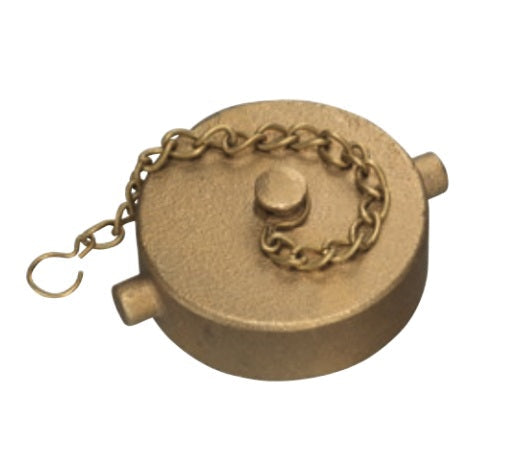 BCAP-40SH by Kuriyama | BHYA Series | Hydrant Cap | 2-1/2" Female NPSH | Brass