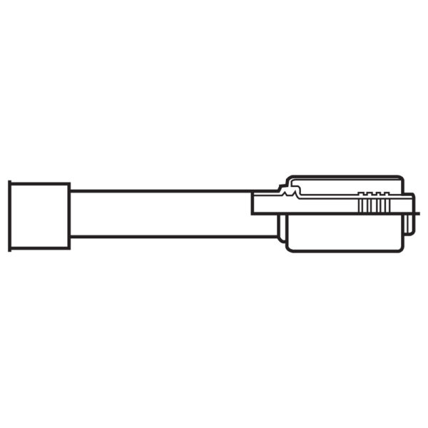 BL-08-08BR by Kurt Hydraulics | Braze On for Beadlock System | for 13/32" Hose ID
