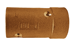 BNH100 Dixon Valve Brass Sand Blast Nozzle Holder - 1" x 1-7/8"