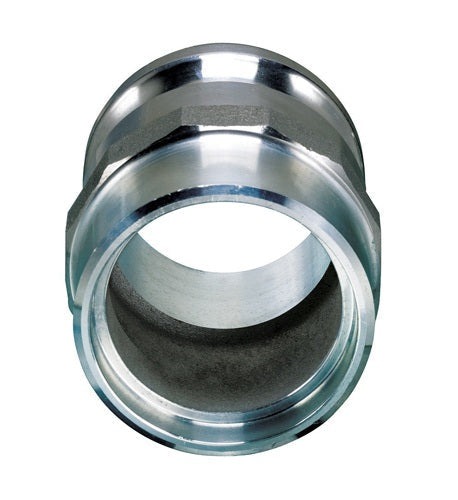 BW-ALF800 by Kuriyama | BW-ALF Series | Part F | Cam & Groove Adapter | 8" Adapter x 8" Butt Weld End | Aluminum