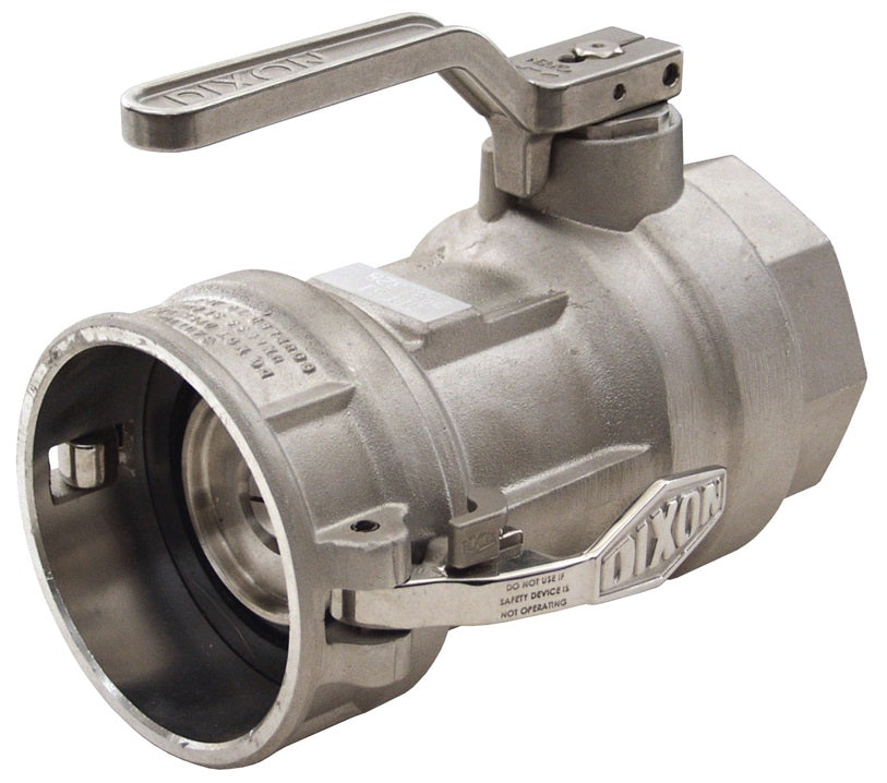 DBC61-300 Bayloc® by Dixon Valve | Dry Disconnect | 3" Female NPT x 4" Coupler | Nitrile Rubber Seal | Aluminum