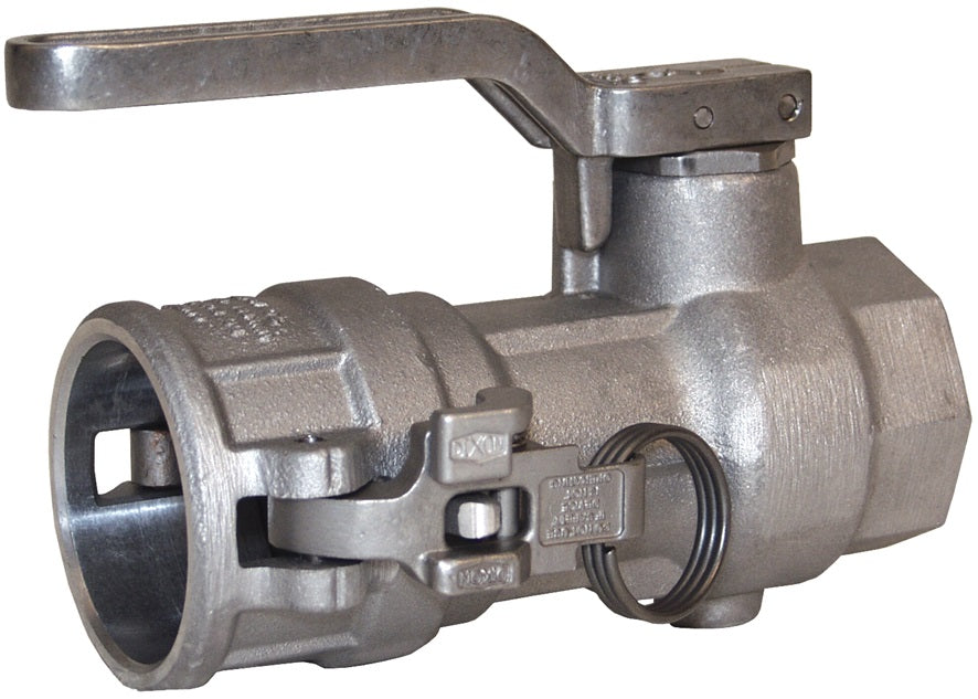 DBC66-150 Bayloc® by Dixon Valve | Dry Disconnect | 1-1/2" Female NPT x 2" Coupler | FFPM and PTFE Seal | Aluminum