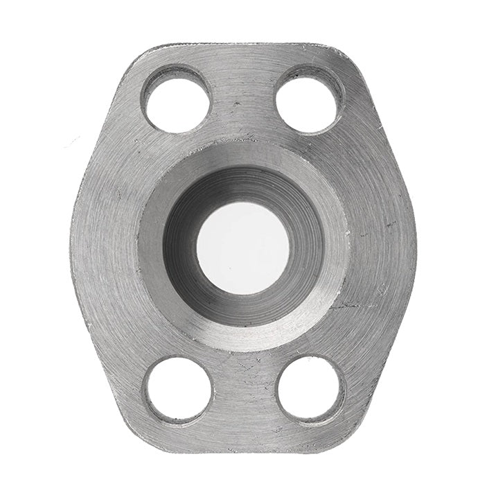 1936-61-16-16 by Brennan Inc. | -16 Flat Socket Block Pipe x Code 61 -16 Female Face Flange | Steel