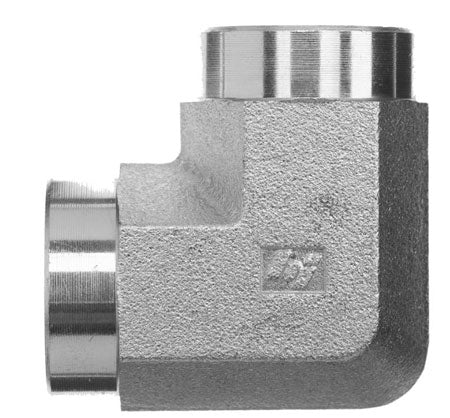 5504-32-32-FG by Brennan Inc. | -32 Female Pipe x -32 Female Pipe | 90° Elbow | Forged Steel