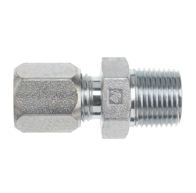 C2404-05-02-SS by Brennan Inc. | -05 Bite Type x -02 Male Pipe | Straight | Stainless Steel