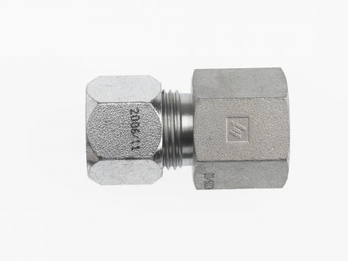 C2405-02-02-SS by Brennan Inc. | -02 Bite Type x -02 Female Pipe | Straight | Stainless Steel