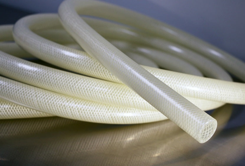ACC42029 C-Flex® by Saint Gobain | 3/8" ID x 5/8" OD x 1/8" Wall | TPE Braided Biopharm Tubing | 25' Package Length