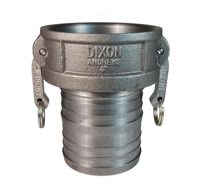 600-C-MI by Dixon Valve | Cam & Groove Coupler | Type C | 6" Coupler x 6" Hose Shank | Unplated Ductile Iron