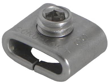 C72299 by Band-It | Scru-Lokt Buckle | 3/8" Width | 301 Stainless Steel | 50/Box