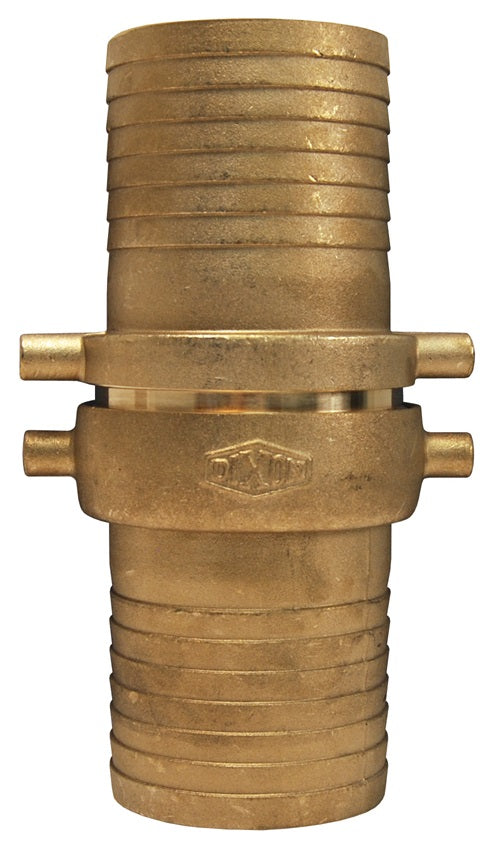 CBB150 by Dixon Valve | King Short Shank Suction Hose Coupling | Complete Coupling | 1-1/2" Male NPSM x 1-1/2" Female NPSM | Brass Shank & Nut