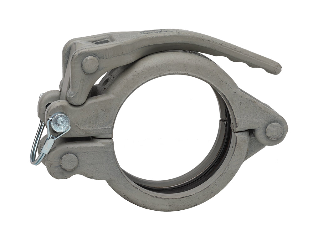 CCAL500HD Alfagomma by Kuriyama | Conqueror™ Adjustable Tension Concrete Hose Clamp | for CHC-CA Series Couplings | 5" Size | 1233 PSI | Steel