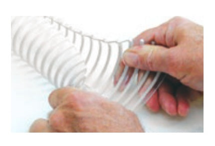 CG-SL250X100 Tigerflex® "Cover Guard Slit" by Kuriyama | CG-SL™ Series | Pre-Slit Protection Cover Hose | PVC | 2-1/2" ID | 2.81" OD | 100ft Length