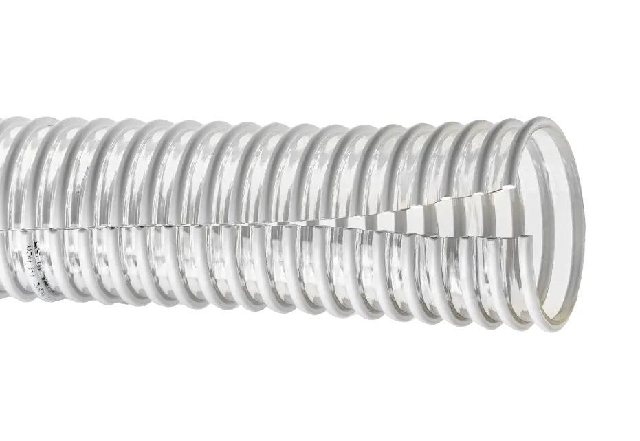 CG-SL350X100 Tigerflex® "Cover Guard Slit" by Kuriyama | CG-SL™ Series | Pre-Slit Protection Cover Hose | PVC | 3-1/2" ID | 3.83" OD | 100ft Length