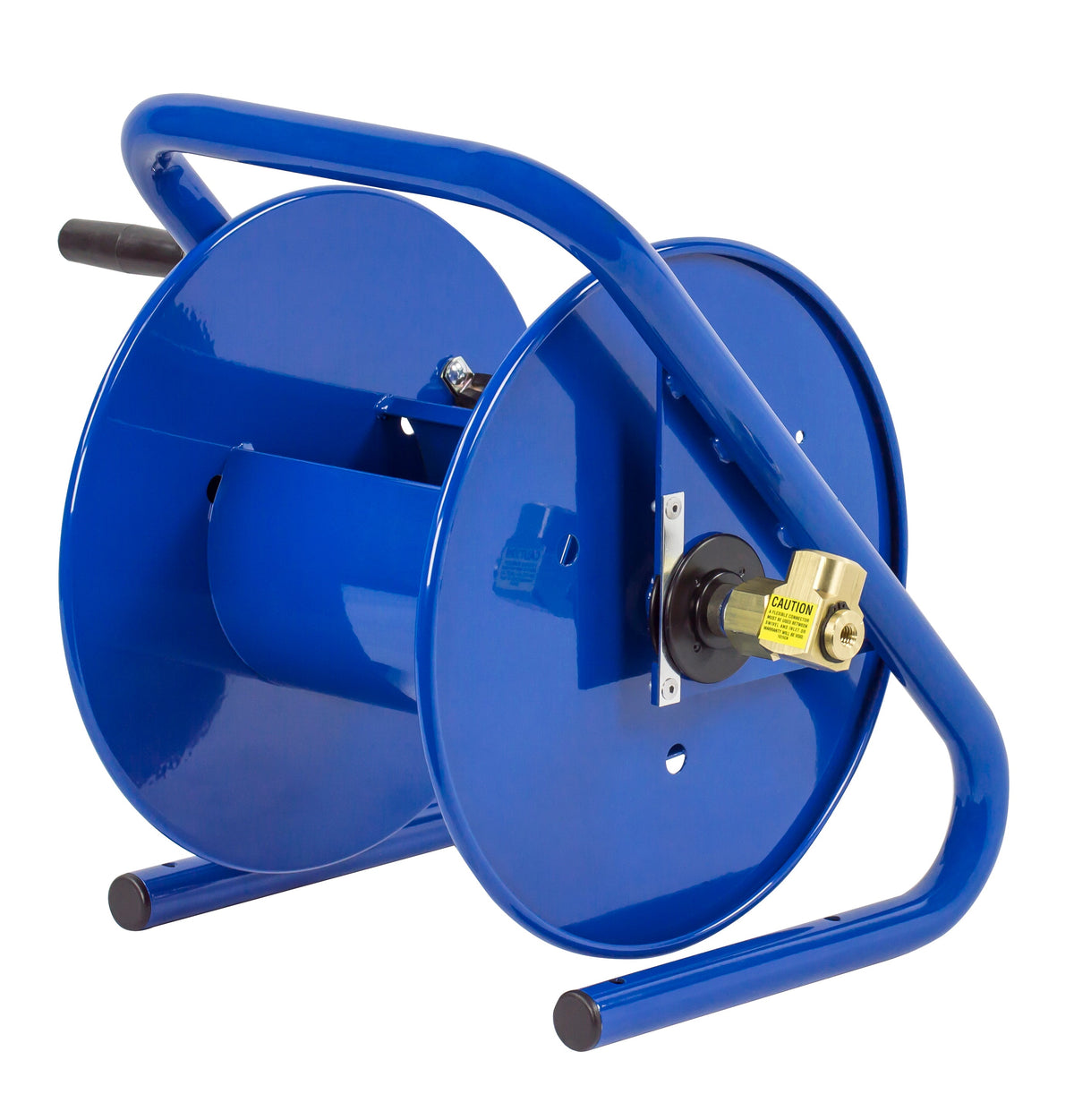 112-3-100-CM by Coxreels | CM Series | 4,000 PSI Caddy Hand Crank Hose Reel | 3/8" Hose ID, 3/8" FNPT Inlet | Steel | 100ft Capacity, Hose Not Included