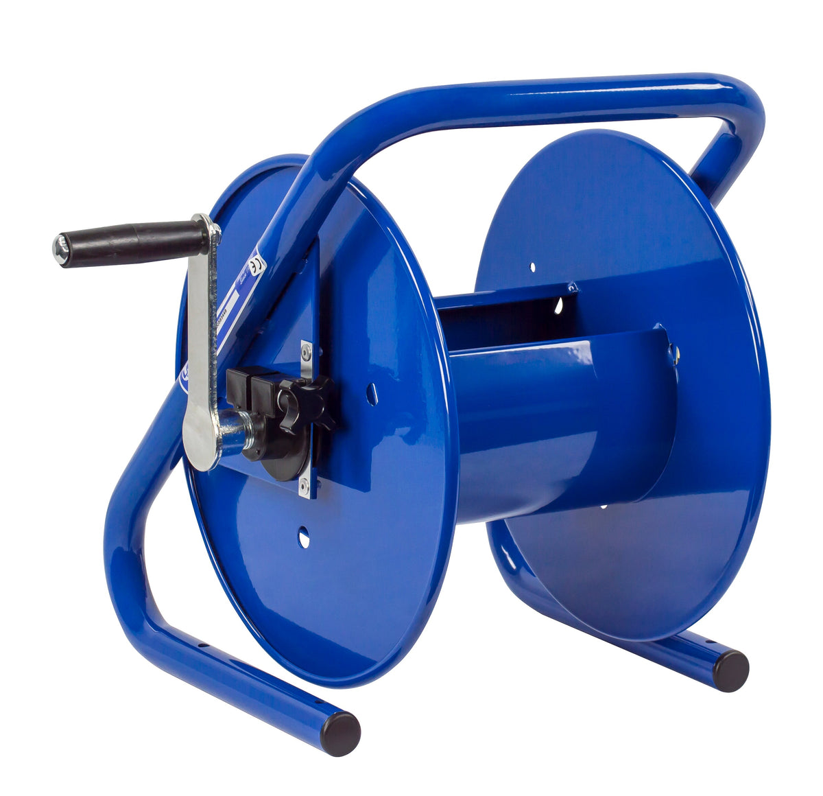 117-4-225-CM by Coxreels | CM Series | 4,000 PSI Caddy Hand Crank Hose Reel | 1/2" Hose ID, 1/2" FNPT Inlet | Steel | 225ft Capacity, Hose Not Included