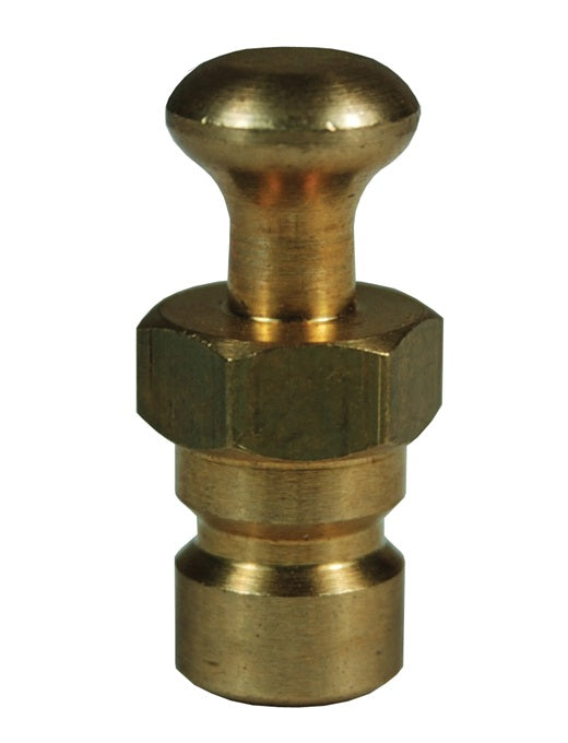 4CMPC-B by Dixon Valve | Hydraulic Quick Disconnect Coupling | CM-Series | Industrial Mold Interchange | Rigid Dust Plug | For 1/2" Body Size | Brass