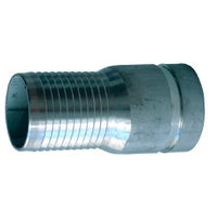CNG-200-S by Midland | King Combination Victaulic Grooved Nipple | 2" Hose Barb x 2" Groove | Steel