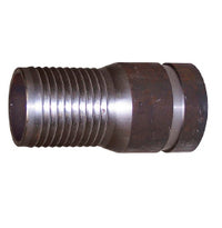 CNG-400CR-SS316 by Midland | Crimplok King Combination Nipple | 4" Victaulic Groove x 4" Hose Barb | 316 Stainless Steel