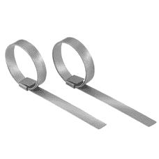 FF9217-0648S Aeroquip by Danfoss | 1.25" to 2.62" Clamp for Firesleeve and Guardian Sleeve | Galvanized Steel