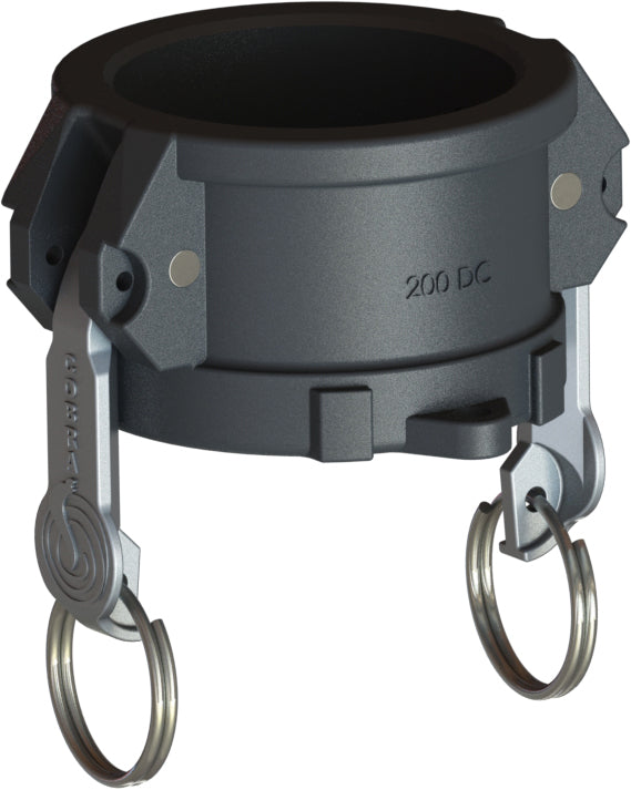 DC-PP-125 by Campbell Fittings | Standard Cobra Cam & Groove Coupling | Type DC | 1-1/4" Coupler End | Poly-Glass