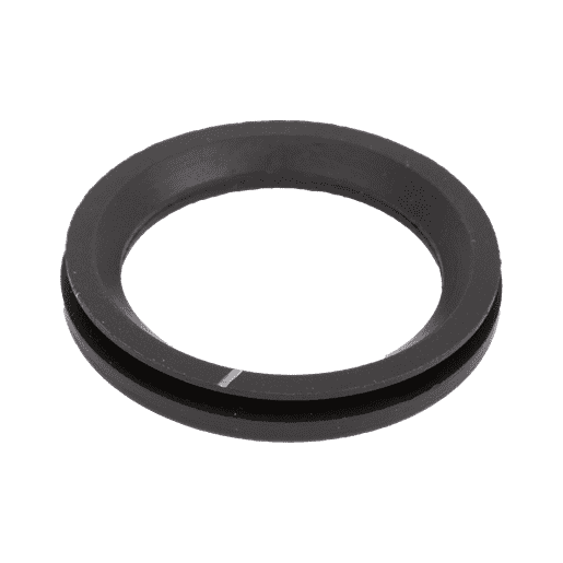 DM10294A by Banjo | Replacement Part for Dry Disconnects | 1" Dry-Mate Face Seal | Black/Silver | FKM