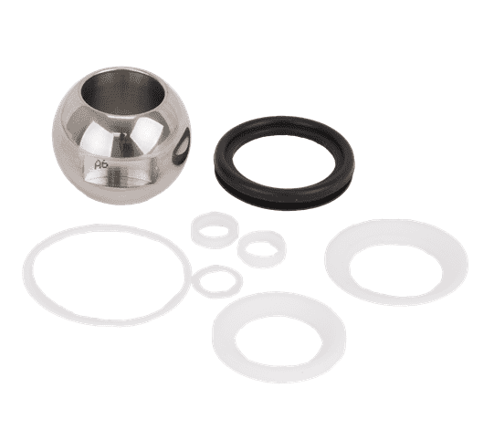 DM102SSV by Banjo | Replacement Part for Dry Disconnects | 1" Female Stainless Steel Dry-Mate Repair | FKM (Viton)