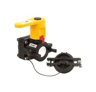 DM150AE by Banjo | Dry-Mate® Dry Disconnects | 1-1/2" Male x FPT NPT with EPDM Seals | Opening Thru Ball: 1-1/2" | 100 PSI | Polypropylene