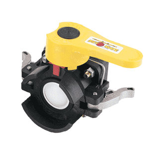 DM150DB by Banjo | Dry-Mate® Dry Disconnects | 1-1/2" Female x FPT BSP | Opening Thru Ball: 1-1/2" | 100 PSI | Polypropylene