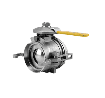 DM220DBSS by Banjo | Dry-Mate® Dry Disconnects | 2" Full Port Female x BSP Threads with FKM (Viton) Seals | Opening Thru Ball: 2" | 300 PSI | 300°F Max | Stainless Steel