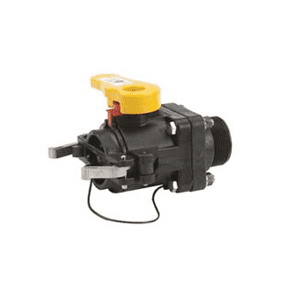 DMMT201A by Banjo | Dry-Mate® Dry Disconnects | 2" Male x Male NPT (Low Profile Handle) | Opening Thru Ball: 1-1/2" | 100 PSI | Polypropylene