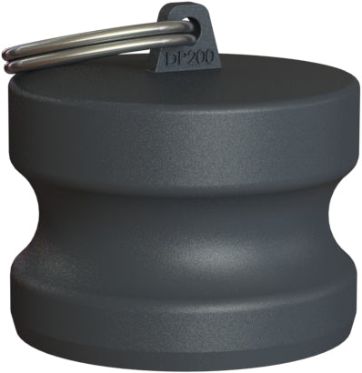 DP-PP-200 by Campbell Fittings | Standard Cobra Cam & Groove Coupling | Type DP | 2" Adapter End | Poly-Glass