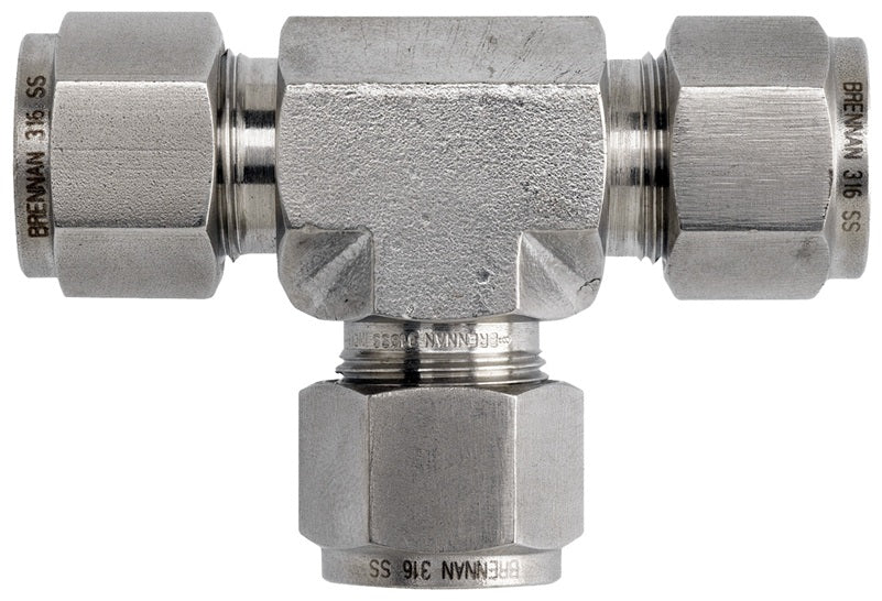 8-DTTT-8 by Dixon Valve | Instrumentation Fitting | Union Tee | 1/2" Tube OD | 316 Stainless Steel