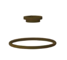 DX60-30-SK1-B Dixon Valve Buna Repair Kit for 3" DX60 Series Hygienic Tanker Valves (Plunger, Bonnet Seal)