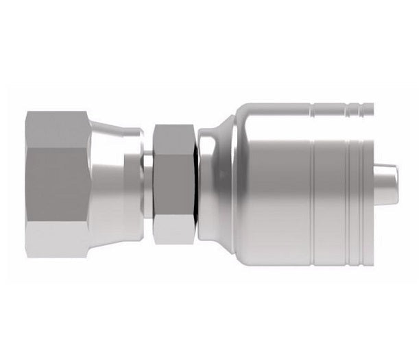 1AA16SP16 Aeroquip by Danfoss | Female Pipe Swivel (SP) TTC Crimp Fitting | -16 Female NPSM Swivel x -16 Hose Barb | Steel