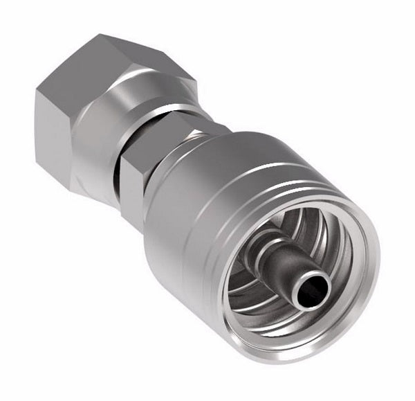 1AA8SP8 Aeroquip by Danfoss | Female Pipe Swivel (SP) TTC Crimp Fitting | -08 Female NPSM Swivel x -08 Hose Barb | Steel