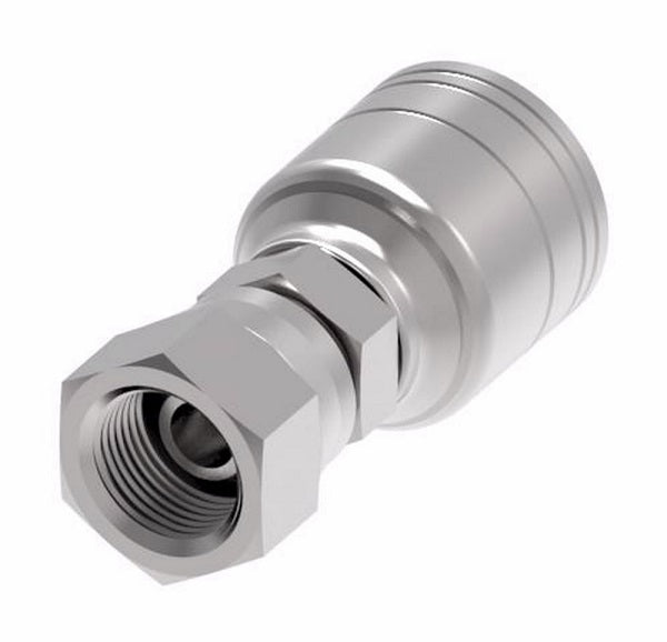 1AA8SP8 Aeroquip by Danfoss | Female Pipe Swivel (SP) TTC Crimp Fitting | -08 Female NPSM Swivel x -08 Hose Barb | Steel