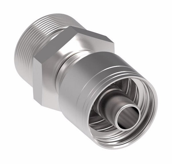 1A16MR12 Aeroquip by Danfoss | Male ORS (MR) Crimp Fitting | -16 Male O-Ring Face Seal x -12 Hose Barb | Steel