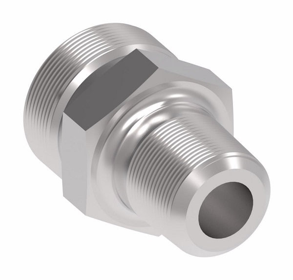 2015-8-8S Aeroquip by Danfoss | External Pipe/External Pipe Adapter | -08 Male NPTF x -08 Male NPSM | Steel