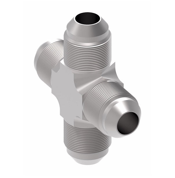 2020-4-4S Aeroquip by Danfoss | Male 37° JIC Flare Cross Adapter | -04 Male 37° JIC Flare x -04 Male 37° JIC Flare x -04 Male 37° JIC Flare x -04 Male 37° JIC Flare | Steel