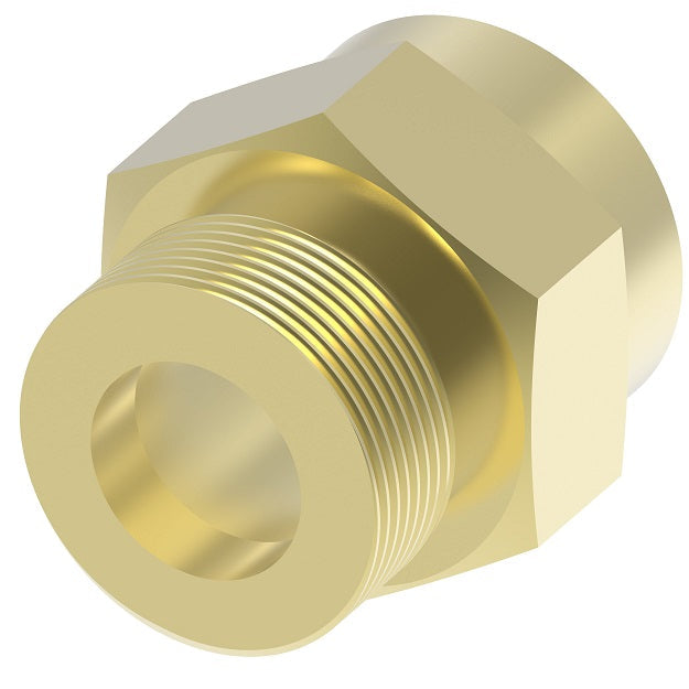 202208-16-16B Aeroquip by Danfoss | Braze Adapter | -16 Male 5400 Series Thread x -16 Braze | Brass